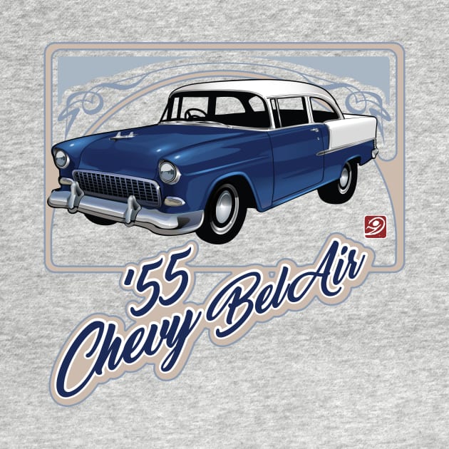 '55 Chevy Bel Air by D.H. Kafton Studio